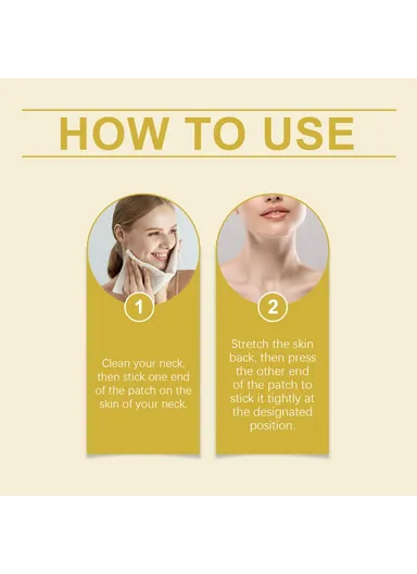 5Pcs Neck Firming Patches Anti Wrinkle Moisturizing Lifting Neck Care Stickers EE-A06-0337-01 