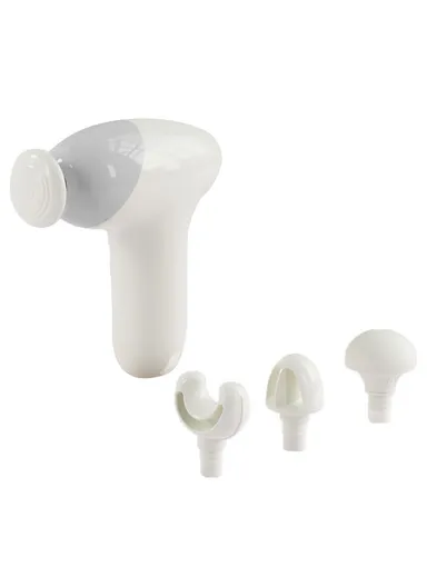 Portable High Frequency Vibration Massager for Muscle Relaxation, 5 Speeds Adjustable Mini Massage Gun H35 - Grey