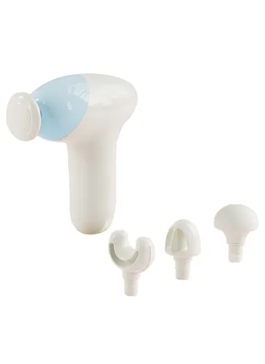 Portable High Frequency Vibration Massager for Muscle Relaxation, 5 Speeds Adjustable Mini Massage Gun H35 - Blue