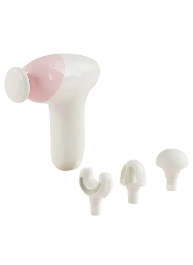 Portable High Frequency Vibration Massager for Muscle Relaxation, 5 Speeds Adjustable Mini Massage Gun H35 - Pink