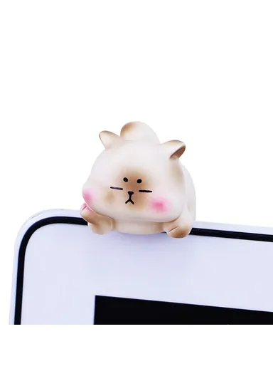 2473 Mini Resin Figurine Desktop Decoration Cute Figure Ornament for Computer Monitor / TV / Car Display - Cat