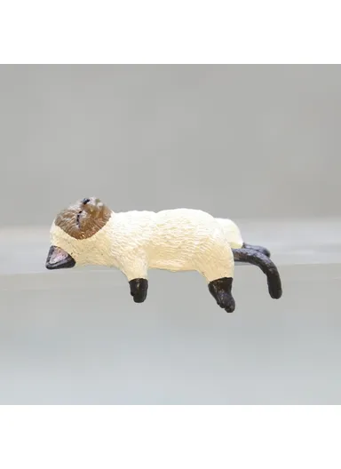 Cute Cat Figurine Desk Ornament Figure Cup Lid Decor Computer Decoration for Home  /  Office  /  Car - Cat 5