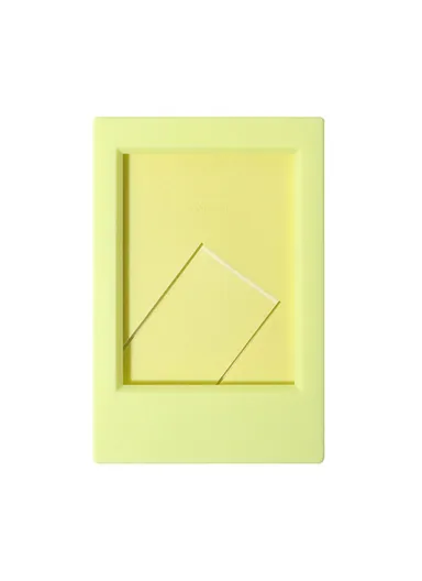 Mini 3-inch Vertical Photo Frame Classic Desktop Photo Frame Home Decor for Instant Camera - Light Green