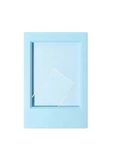 Mini 3-inch Vertical Photo Frame Classic Desktop Photo Frame Home Decor for Instant Camera - Sky Blue