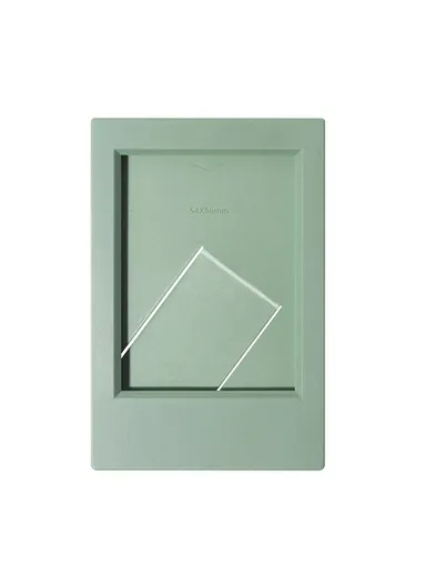 Mini 3-inch Vertical Photo Frame Classic Desktop Photo Frame Home Decor for Instant Camera - Green