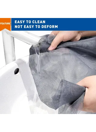 Fiberglass Insect Screen Mesh Easy Install Window Net For DIY Home &amp; Outdoor Use - White