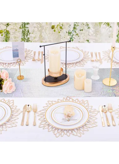 30x180cm Disco Mirror Sequin Plaid Table Runner European Wedding Party New Year Decoration