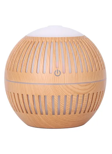 USB Humidifier Colorful Night Light Mini Desktop Humidifier - Brown