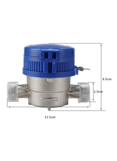 ISO4064 Class B Accuracy Level Household Water Meter Mechanical Rotary Wing High Precision Pointer Counter Measurement Tool TS-S300E
