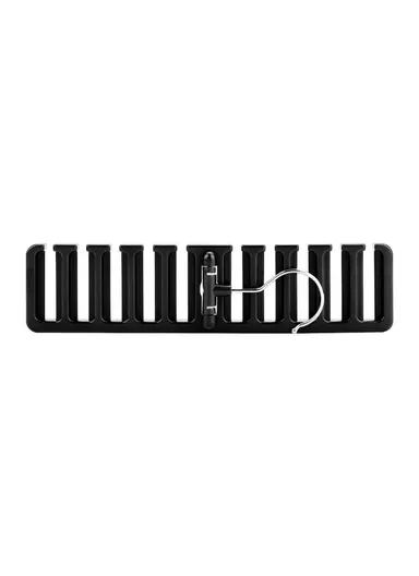 Multifunction Belt Organizer Rack Space Saving Closet Storage Hanger for Ties Scarves Hats - Black