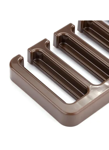 Multifunction Belt Organizer Rack Space Saving Closet Storage Hanger for Ties Scarves Hats - Khaki