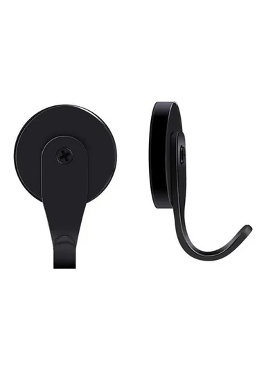 Strong Magnetic Metal Hanger Home Kitchen Hanging Hook for Towel Coat Umbrella Key - Bent / S