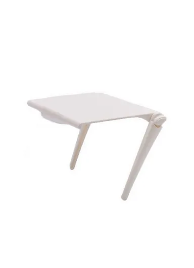 Creative Multifunctional Storage Shelf Adjustable Screen Top Shelf - White