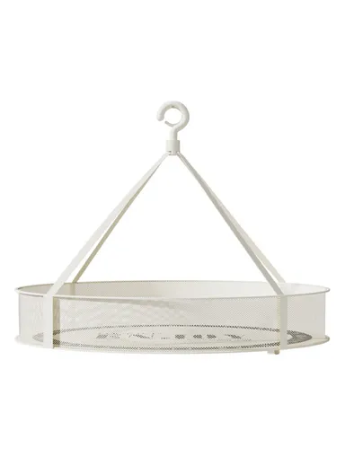 40CM Round Single-Layer Net Pocket Drying Basket Mesh Sweater Hanging Drying Rack (80g High Density Mesh Cloth)