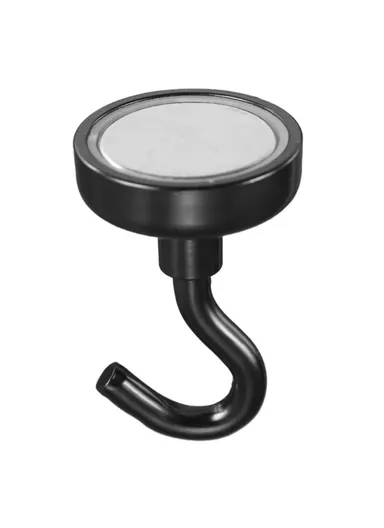 6PCS Strong Magnetic NdFeB Hooks Heavy Duty Magnet Hangers for Indoor Outdoor Hanging E25 -Style 1