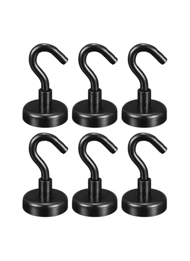 6PCS Strong Magnetic Hanger Hanging Hook for Kitchen Living Room Bathroom E20