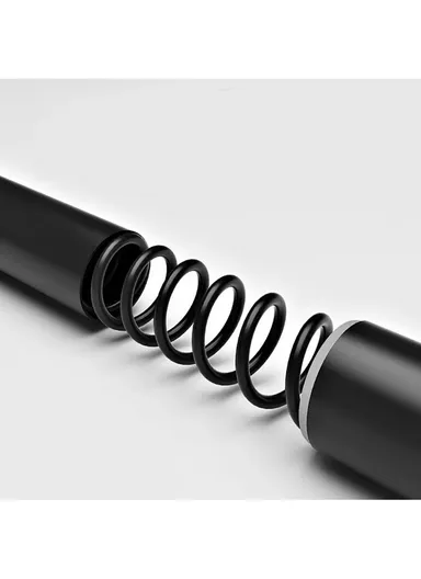 50cm-90cm Adjustable Anti-dust Multi-functional Shower Curtain Rod Windows Curtain Rods for Kitchen Bathroom Cupboard Wardrobe - White / Telescopic