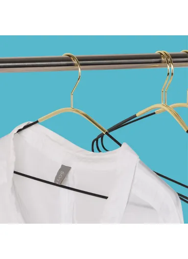 Hangers Space Saving Clothes Hanger Nordic Style Iron Art Hanger Heavy Duty Adult Hanger for Coat Suit Socking and Other Clothes