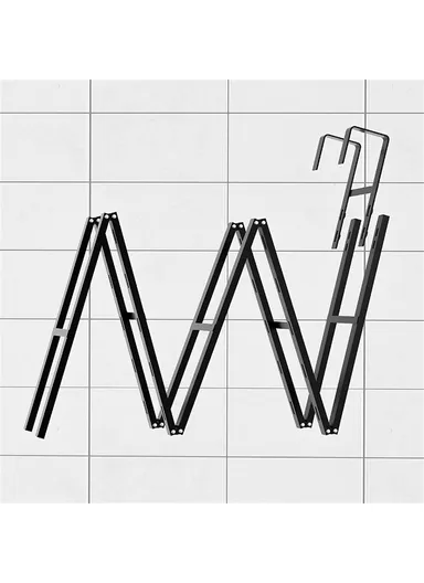 10-Tier Hanging Organizer Multi Layer Door Storage Rack No Drill Design for Kitchen, Bedroom, Bathroom