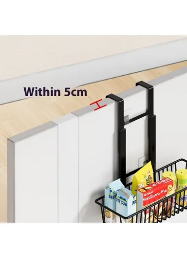 10-Tier Hanging Organizer Multi Layer Door Storage Rack No Drill Design for Kitchen, Bedroom, Bathroom