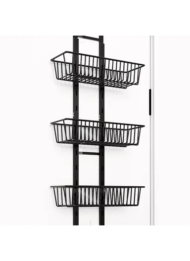 6-Tier Hanging Organizer Multi Layer Door Storage Rack No Drill Design for Kitchen, Bedroom, Bathroom