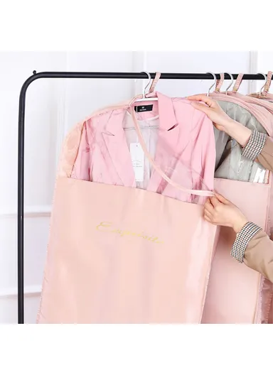 150x58x9 Extra Large Size Clothes Hanging Dustproof Moisture-proof Cover Home Clothes Protective Storage Bag TB-0500 - Blue