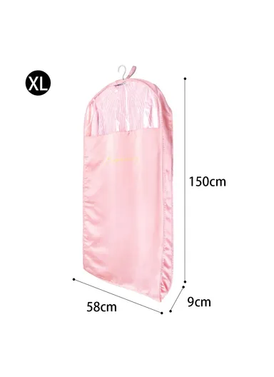 150x58x9 Extra Large Size Clothes Hanging Dustproof Moisture-proof Cover Home Clothes Protective Storage Bag TB-0500 - Blue
