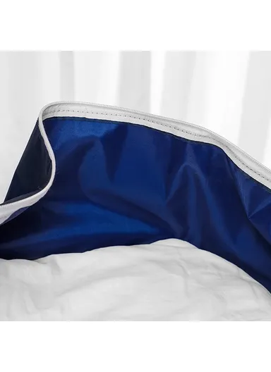 60x45x55cm Oxford Cloth Extra Large Storage Bag for Moving House Storage Clothes Bedding Duvet Quilt Blankets - Wine Red