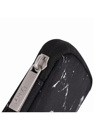 Marble Pattern Printing Digital Accessories Carrying Bag Mouse Earphone Power Bank Storage Pouch H32-S21 - Black