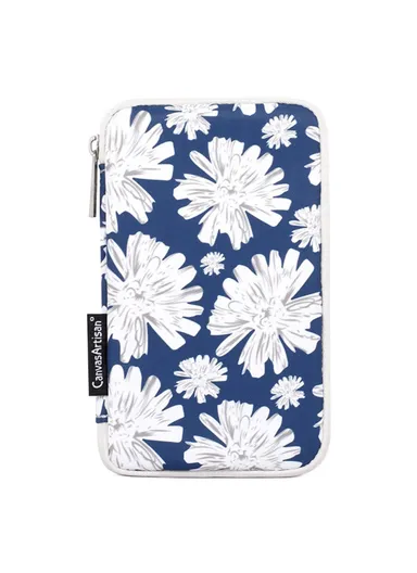 Flower Pattern Mouse Charger Cable Digital Accessories Storage Bag Pouch 20x12x3cm H34-S21 