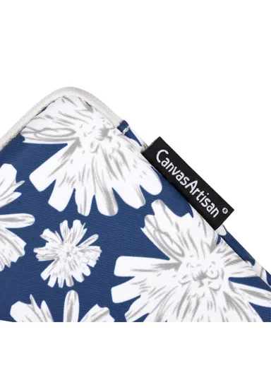 Flower Pattern Mouse Charger Cable Digital Accessories Storage Bag Pouch 20x12x3cm H34-S21 