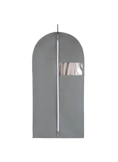 60x80cm Garment Cover Clothes Dust Protector Non Woven Fabric Storage Bag for Coats Suits - Grey