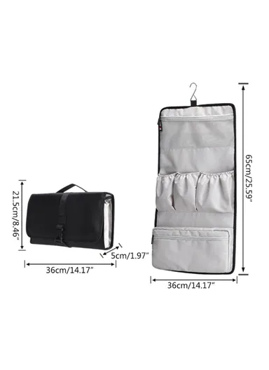 Portable Dustproof Storage Bag Organizer For Dyson Airwrap Styler JFQ-T - Black