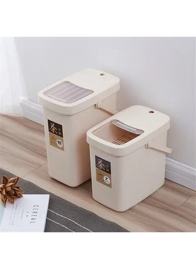 10L Tea Waste Bin, PP Filtration Bucket, Tea Leaves Sanitary Container with Lid &amp; Handle
