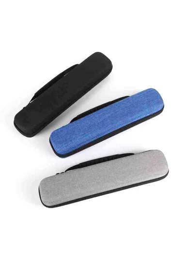 Hair Curler Hard Shell Storage Bag Multifunctional Waterproof Shockproof Straightener Organizer Case - Sapphire