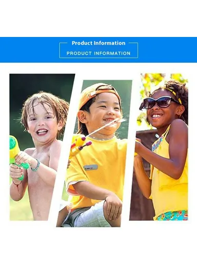 Summer Water Gun for Kids Beach Bath Floating Water Play Toy 4712-B - Blue