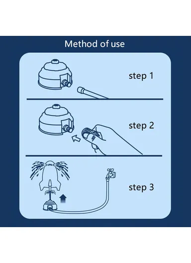 Water Rocket Launcher Sprinkler for Kids Toddler Outdoor Play Yard Sprinkler Splashing Fun Toy - Red