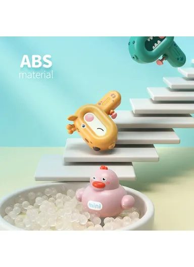 Cartoon Animal Water Gun Kids Toy 100ml Water Pistol for Outdoor Garden Beach Pool Party Favors - Yellow Duck