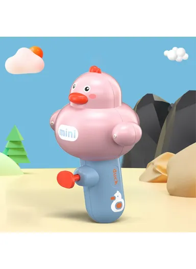 Cartoon Animal Water Gun Kids Toy 100ml Water Pistol for Outdoor Garden Beach Pool Party Favors - Pink Duck