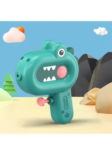 Cartoon Animal Water Gun Kids Toy 100ml Water Pistol for Outdoor Garden Beach Pool Party Favors - Green Dinosaur