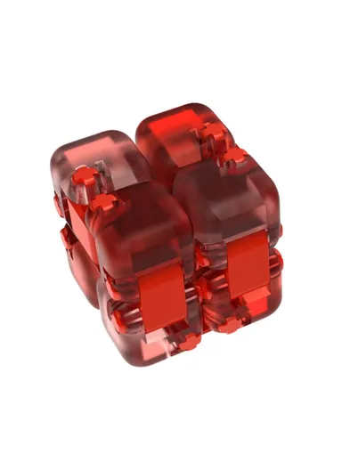 Fingertip Building Blocks Toys Finger Bricks Stress Relief Spinner Toy - Multicolor