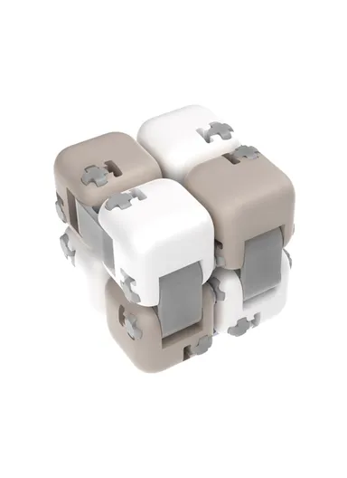 Fingertip Building Blocks Toys Finger Bricks Stress Relief Spinner Toy - Multicolor