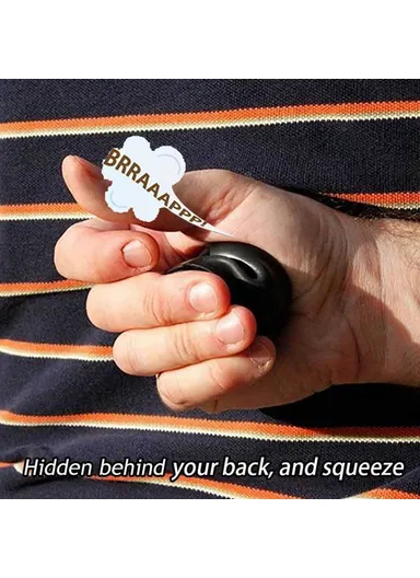 LE TOOTER Squeeze Fart Joke Toy Strange Creative Tricky Prop Toy for Adults Kids - Red