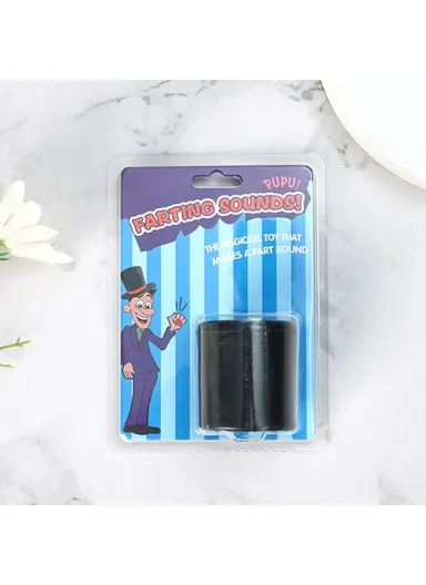 LE TOOTER Squeeze Fart Joke Toy Strange Creative Tricky Prop Toy for Adults Kids - Black