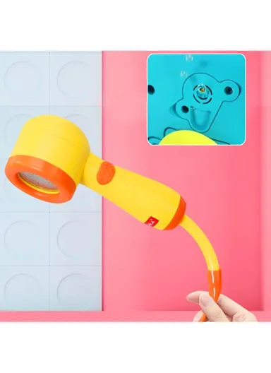 Electric Duck Baby Bath Toy with 3 Spray Modes &amp; Hand Shower Sprinkler Fun