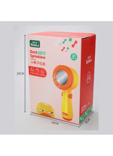 Electric Duck Baby Bath Toy with 3 Spray Modes &amp; Hand Shower Sprinkler Fun