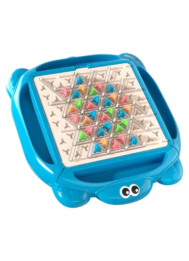 Chain Triangle Game, Interactive Triangle Chess Board Game, Educational Brain Teaser Strategy Toy