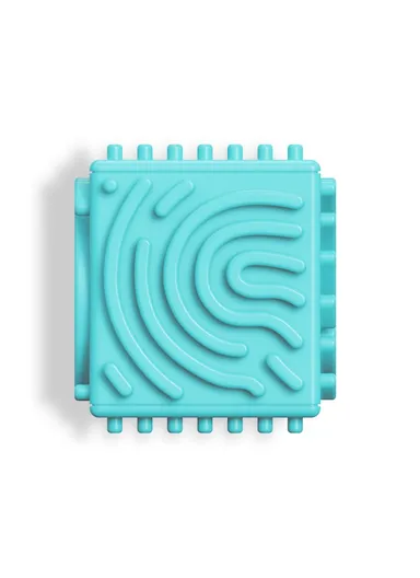 Educational 3D Multifaceted Sensory Cube Toy for Children Stress Relief Focus Training (CE / CPC / EN71 / ASTM Certified) - Blue