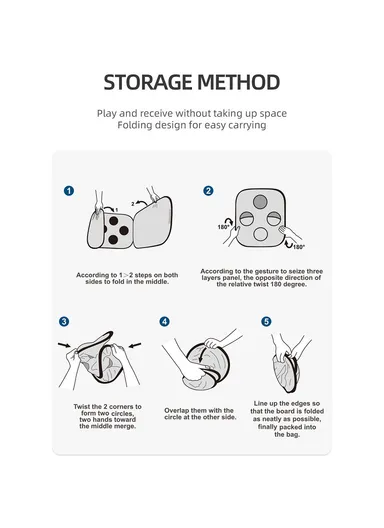 3 in 1 Kids Throwing Target Game Set Bean Bag Toss Game Toy with Sticky Balls (CE, ASTM, CPSIA, CPC, EN71) 2888-9 