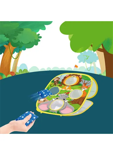 3 in 1 Kids Throwing Target Game Set Bean Bag Toss Game Toy with Sticky Balls (CE, ASTM, CPSIA, CPC, EN71) 2888-9 